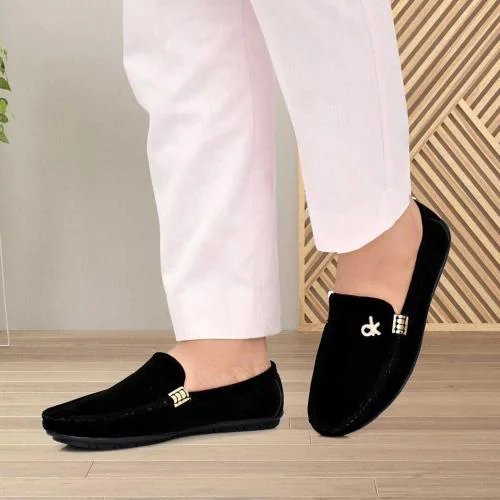 Big Fire Comfortable Best Quality Loafer party wear | Office work | New Loafers For Men(Black)