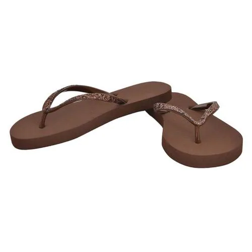 Women's Comfortable Brown Flip-Flops & Slipper