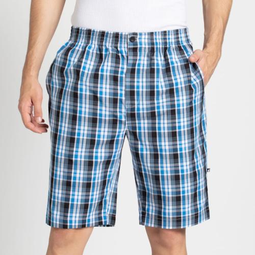 jockey Men Multi Color Checkered Cotton Bermuda Shorts