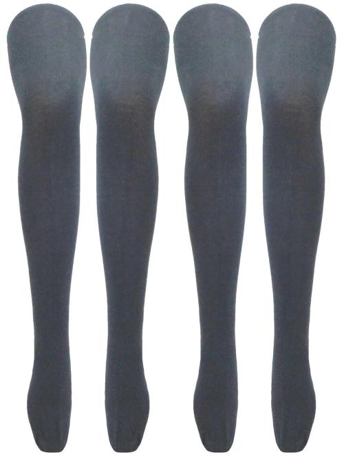 Neska Moda Womens Black Stockings