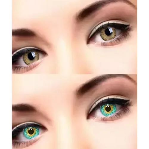 Color Eye The Best Hazel, Turquoise Color Contact Lens For Your Best Eye Color look