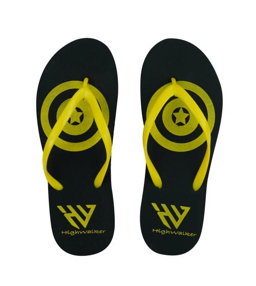 HighWalker Women's Black Flip Flops JioMart