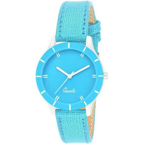 DAINTY Analog Blue Dial Blue Strap Watch for Women