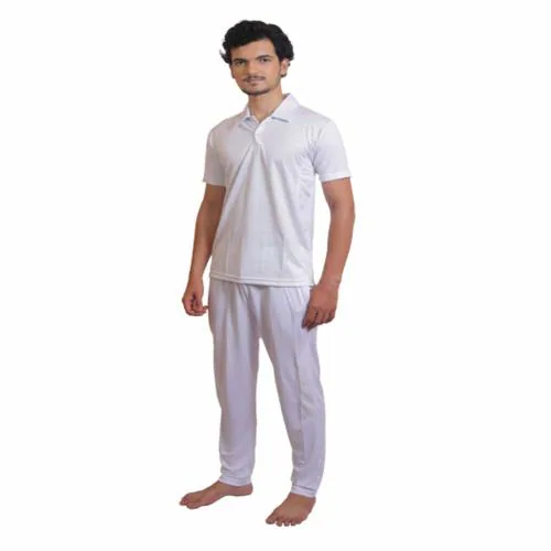 AASHRAY Cricket White T-shirt & Track Pant for Men's, Women's, Youth's & Kid's