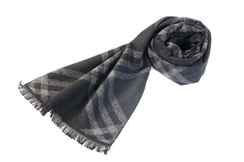 Leonardi Men Grey Viscose Bow Tie