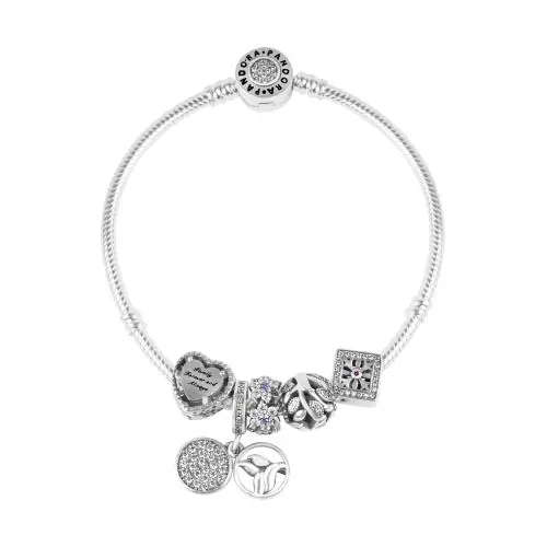 925siller Sterling Silver Pandora Bracelet