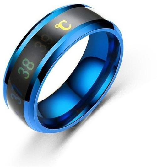 IGA COLLECTION IGA Collection Smart Temperature Ring Trendy look stylish ring for boys C-533 Metal Ring