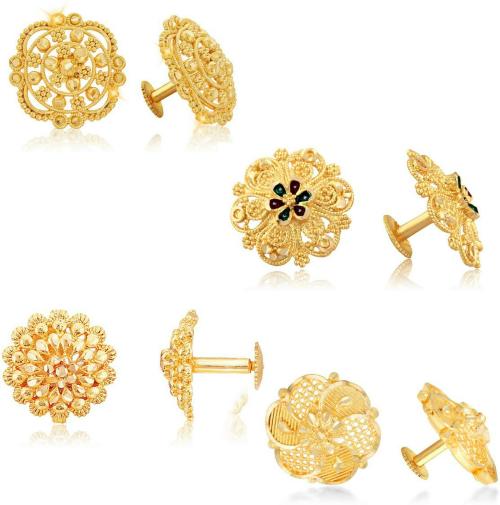 Vighnaharta Alloy Earring Set For Women And Girls (Pair Of 4)