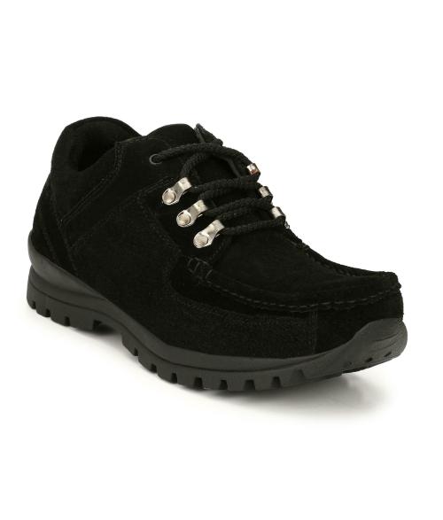 KNOOS Black Casual Shoes for Men