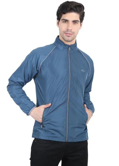 xohy Blue Wind Cheater Jacket For Men