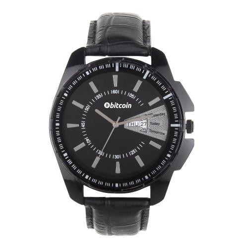 BITCOIN Wrist Watch For Men With Day & Date Indicator