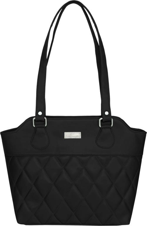 Buy Zambet Black Artificial Leather For Handbags Online at Best Prices