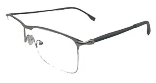 Buy Rsinc Silver Black Half Rim Spectacle Frame Online at Best Prices ...