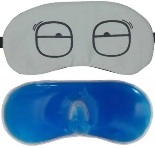 SONEEV MART Eye Mask For Sleeping Men Women With Cooling Gel For Night Deep Sleep, Dark Circles, Puffy Eye's, Dry Eyes And Eye Fatigure (PACK OF 2)