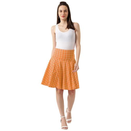 Glamher Casual Trendy Women Western Skirts