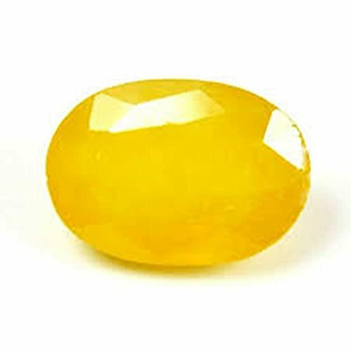 BAGUE Natural Yellow Sapphire Gemstone 4.3 Carat