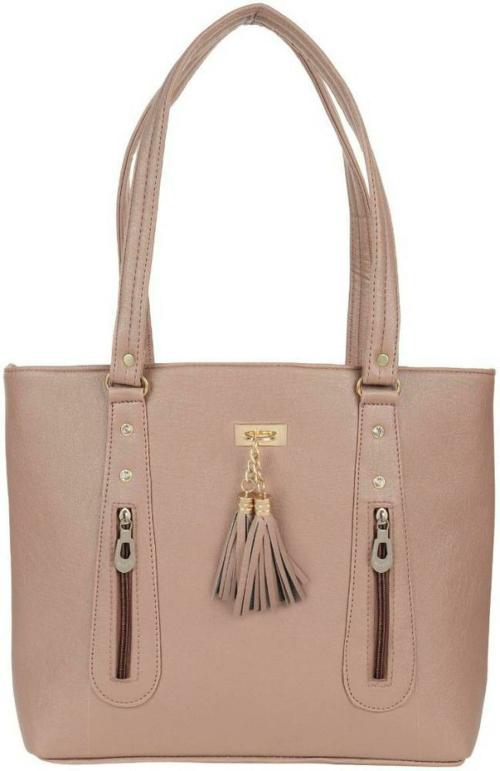 FANEX Extra Spacious PU Hand-held Bag - 40 X 28 cm