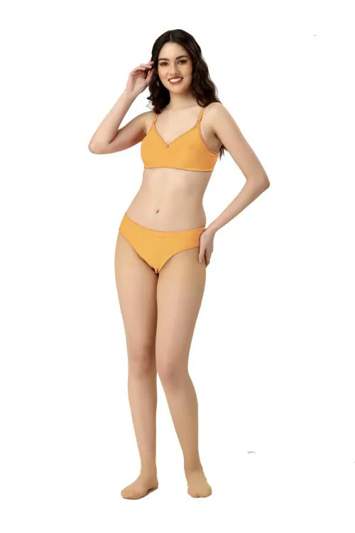 Geyoga Women Hosiery Non Padded Gold Bra | Lingerie & Innerwear | Bras (28)