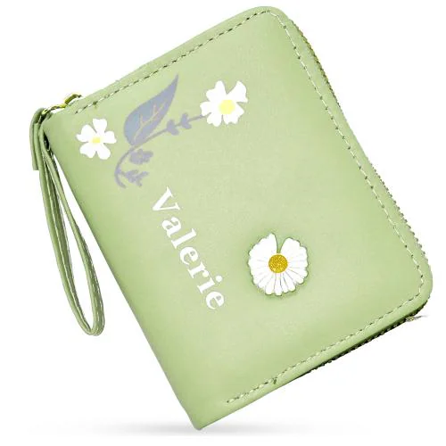 Small Women Wallet Girls Zipper Card Cash Pocket Wallet