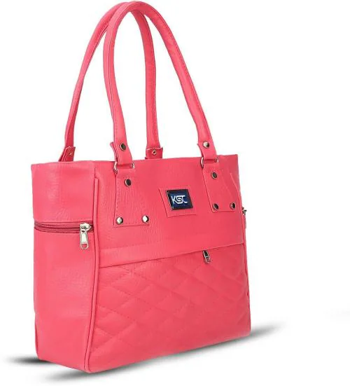 PLAMA Pink Pu For Women Handbag