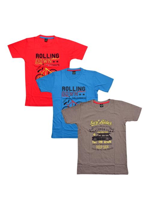 JATWIN BOY'S HALF SLEEVE COTTON T-SHIRT