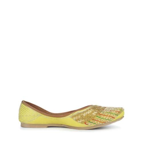 The Desi Dulhan Yellow Juttis