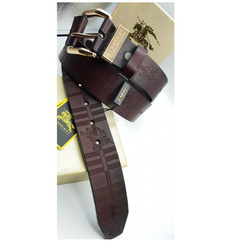 LEATHER JUNCTION BUB BERY PARTY WEAR FASHION BELT BROWN BELTS