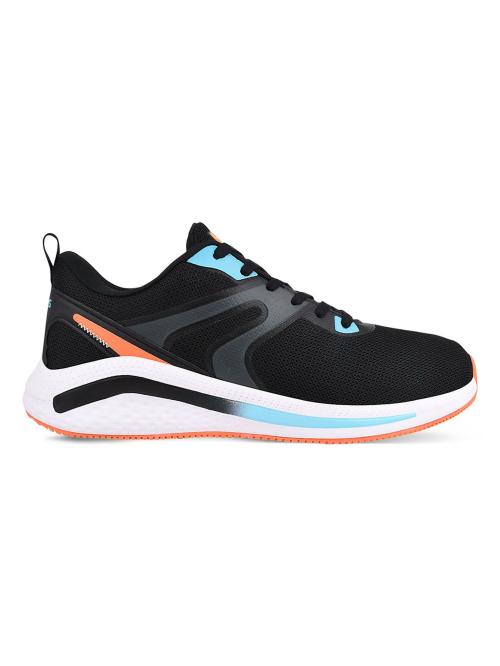 Campus VIVID Black Men's Running Shoes