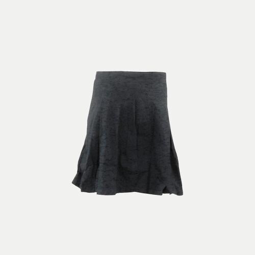 Rad Prix Black Woven Pleated Skirt