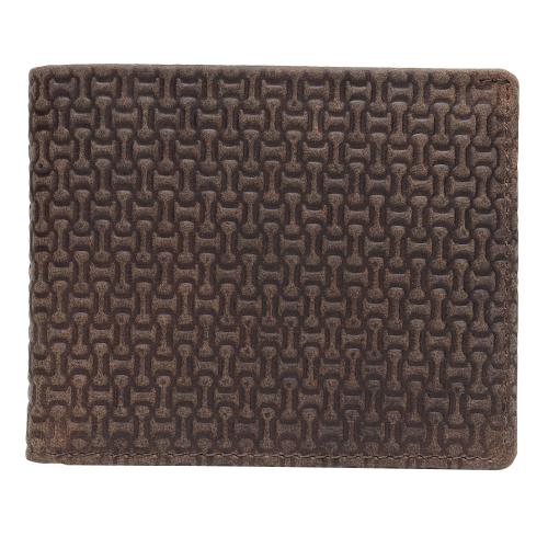 DCENT KRAFT Genuine Leather Slim Wallet, RFID Blocked Designer Casual Brown Leather wallet for men