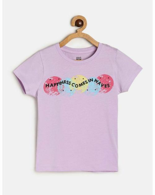 MINI KLUB Kids Girls Lilac cotton Top