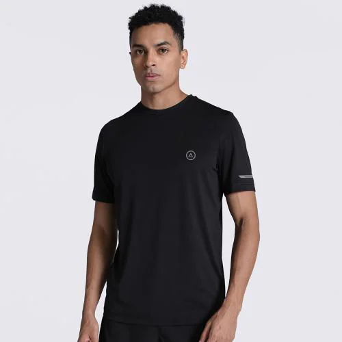 Buy Rad Prix Men Black Regular Fit Sports Tshirt Online at Best Prices