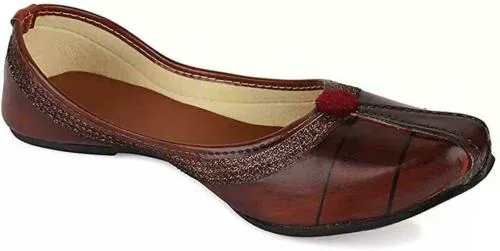 Shoe Lab Women's Brown Jutti (Non Returnable)