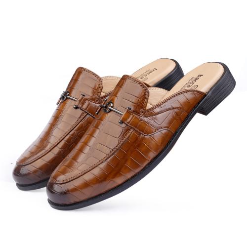 Bacca Bucci Nova Mules Clogs Loafers with Comfortable memory Insoles | Party Ethnic Wear
