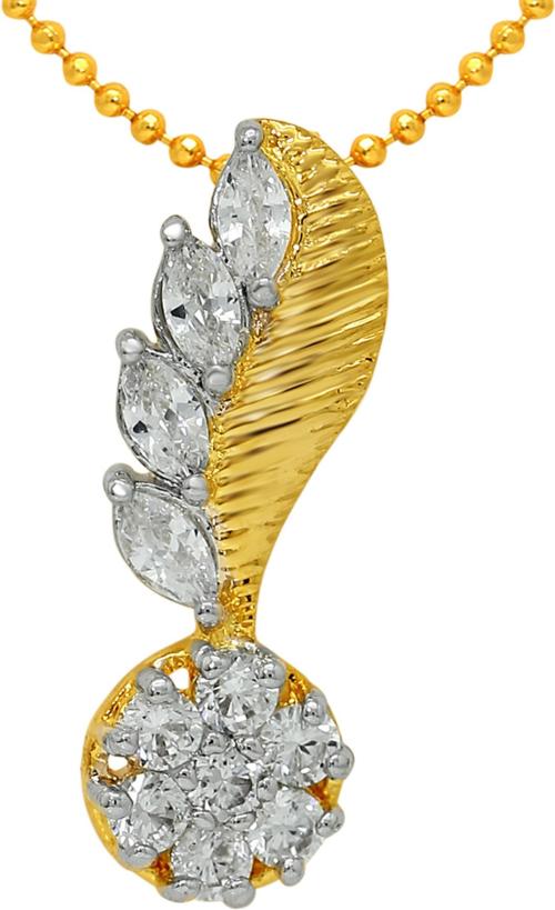 Buy Mahi GoldPlated Alloy Pendant For Women (Ps1192804G) Online at