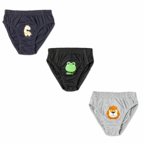Tenor Kids Boys Briefs Animal Print Pack Of 3 3-4 Years