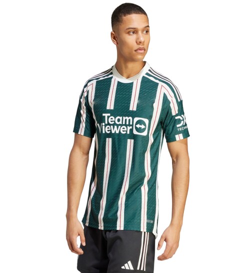 AASHRAY Man United away2023-24 Club Football Jersey with Shorts(GREEN)