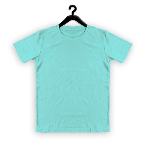 Trendyway Blue Solid Single T-shirt (3XL)