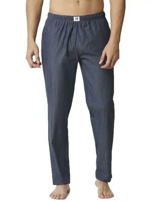 Manaca Men Blue Printed Cotton Pyjamas