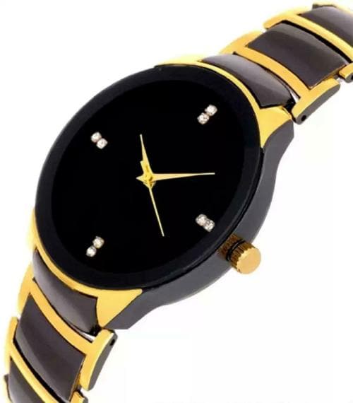 EDENSCOPE Analog Black Dial Multicolor Strap Watch For Men And Boys (RY/426)