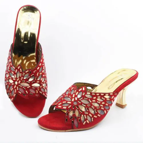 HardForce Red Wedges For Women || Heels For Women || Sandals for Women||