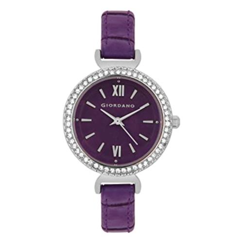 Buy Giordano Analog Purple Dial Purple Strap Watch For Women Online at Best Prices in India