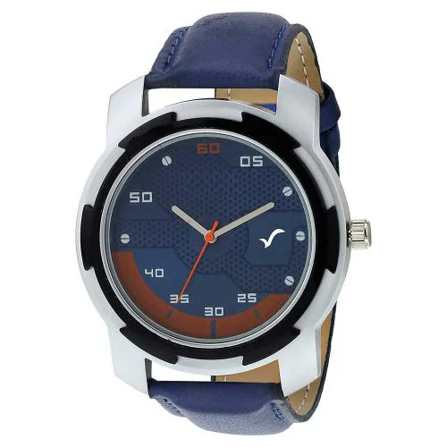 WRIGHTRACK Analog Blue Dial Blue Strap For Men WT452-WT15