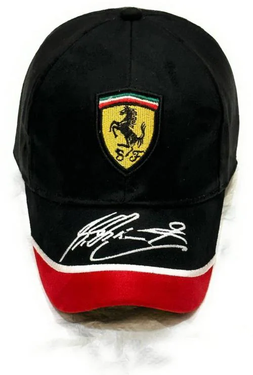 Buy FINE SPORTS Black Embroidered Suede Sports Cap - Free size Online ...