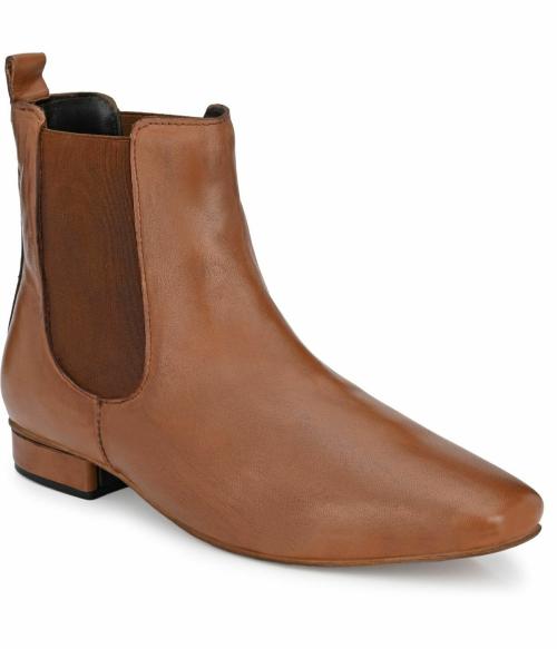 Carlo Romano Stylish Ankle Boots Boots For Women (Tan)