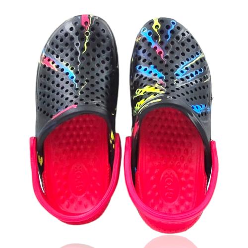 PUMPA Multicolor clogs RED 6