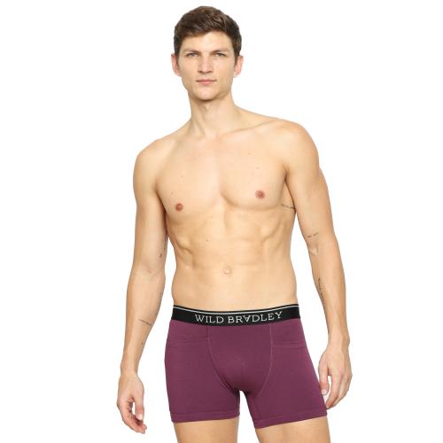 WILD BRADLEY PREMIUM PURPLE INNERWEAR WITH POCKETS