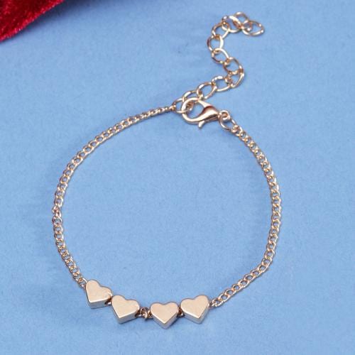 Buy Gold hearts bracelet Online at Best Prices in India JioMart.