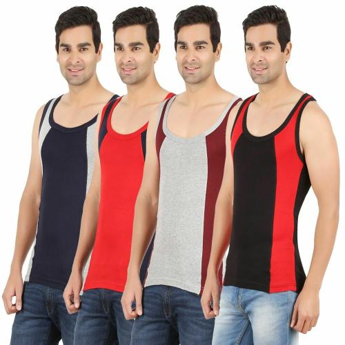 Jonadon Jones mens vest pack of 4