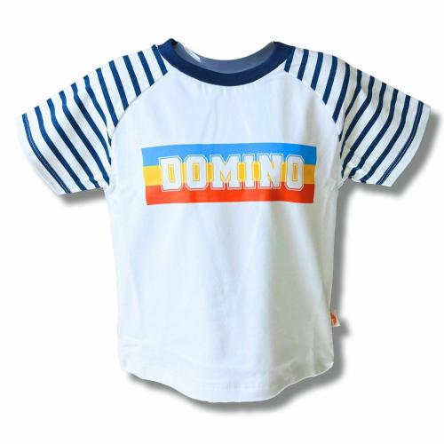 Tiny Titans Boys Cotton Half Sleeve Domino Printed T-Shirt (7-8 Years)